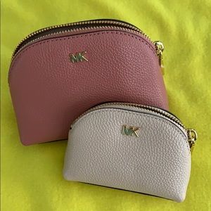 NWOT Michael Kors cosmetics bag bundle